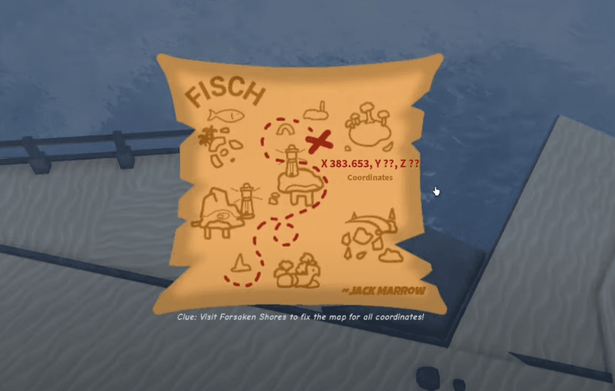 Treasure Map Fisch Guide